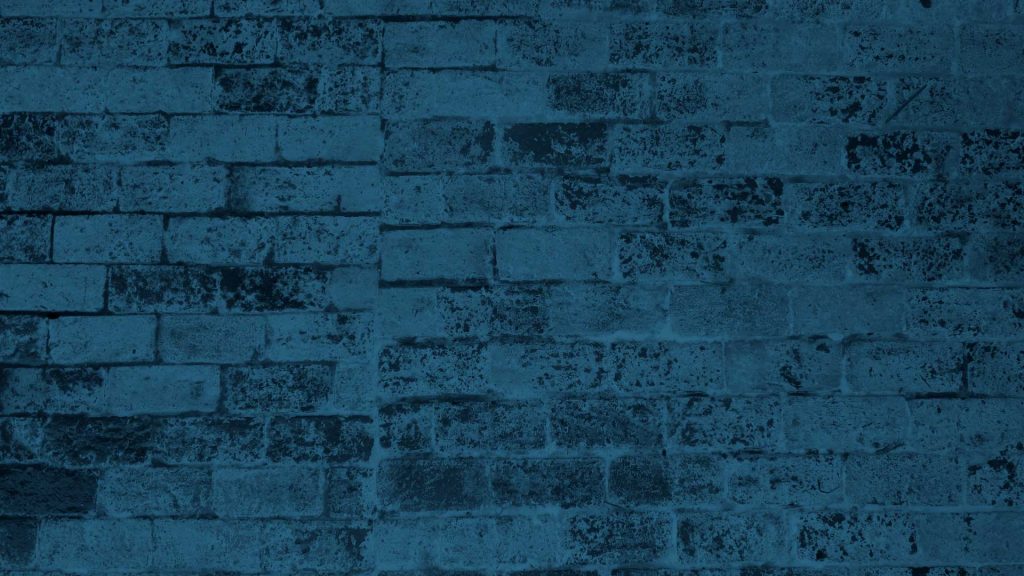 Brick Wall Blue