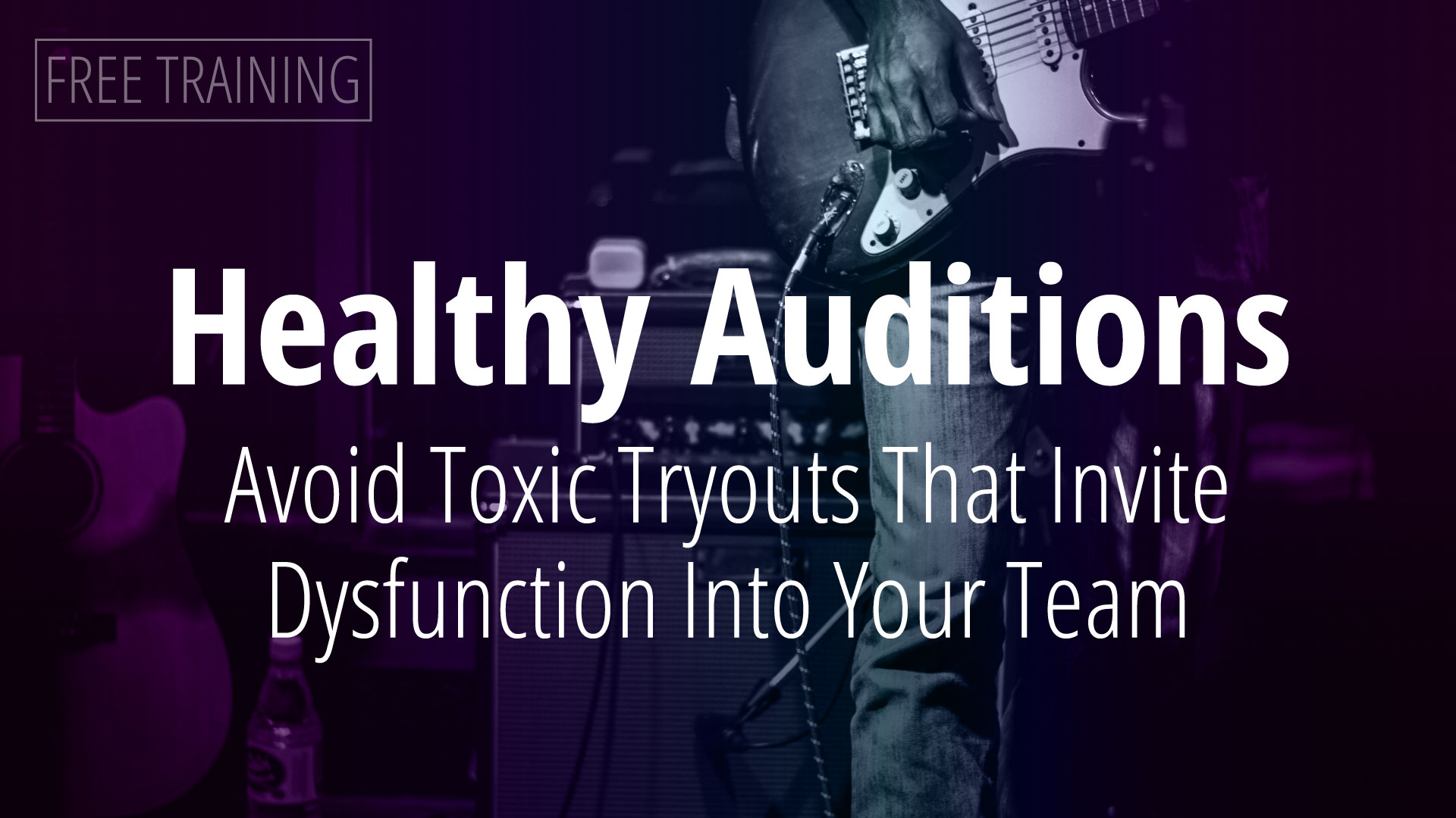 Healthy Auditions