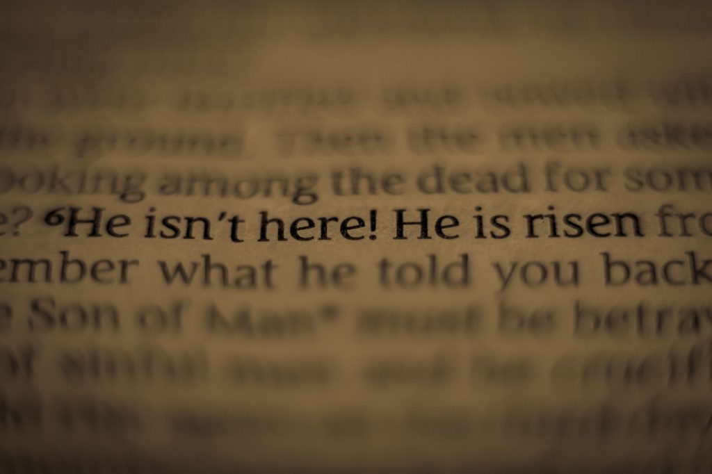 He is risen