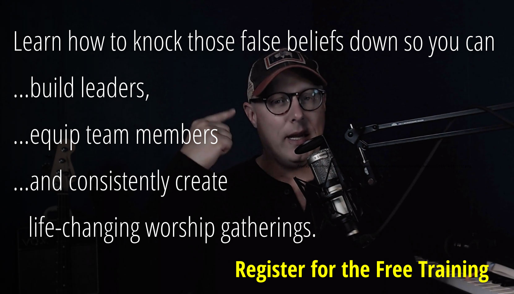 Learn how to knock those false beliefs down so you can build leaders, equip team members, and consistently create life-changing worship gatherings.