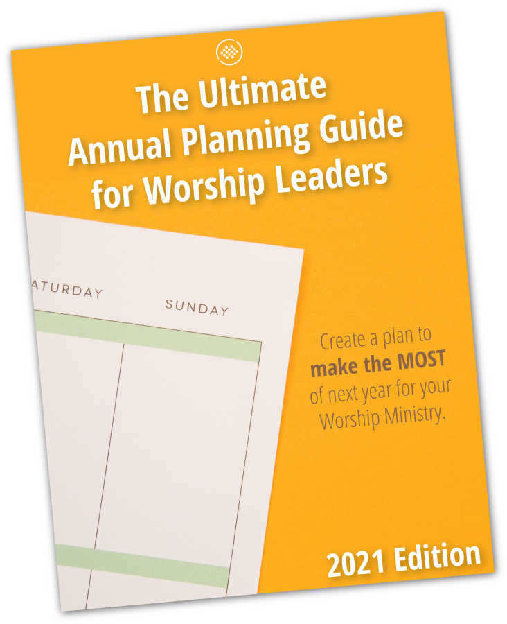 Your Ultimate Annual Planning Guide Confirmation Worship Team Coach